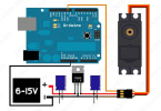 Подключение сервоприводов к Arduino